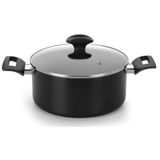 Caçarola 20cm De Alumínio Multiflon Induct+ Para Indução