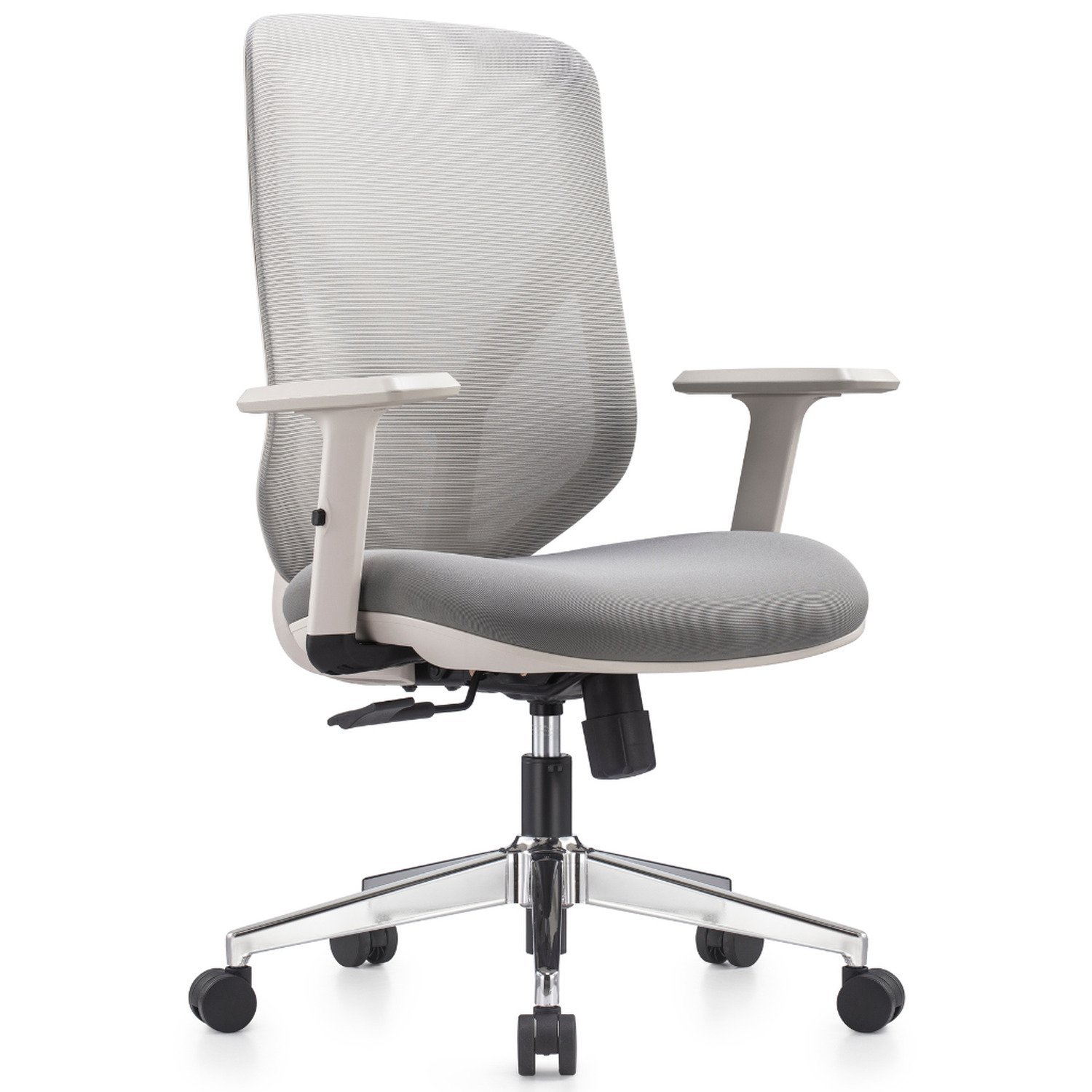 Cadeira Escritório Diretor Nr17 Tela Mesh Alpha Cinza