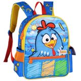Mochila Escolar Galinha Pintadinha Costa Alças M Infantil