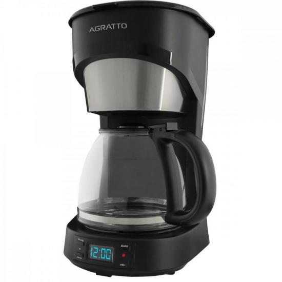 Cafeteira Elétrica Agratto Aroma Preto 110v - Acft01i-01