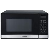 Micro Ondas De Bancada Em Aco Inoxidavel 25l Com 7 Programas, 110v 900w, Panasonic Nnsb458s, Preto