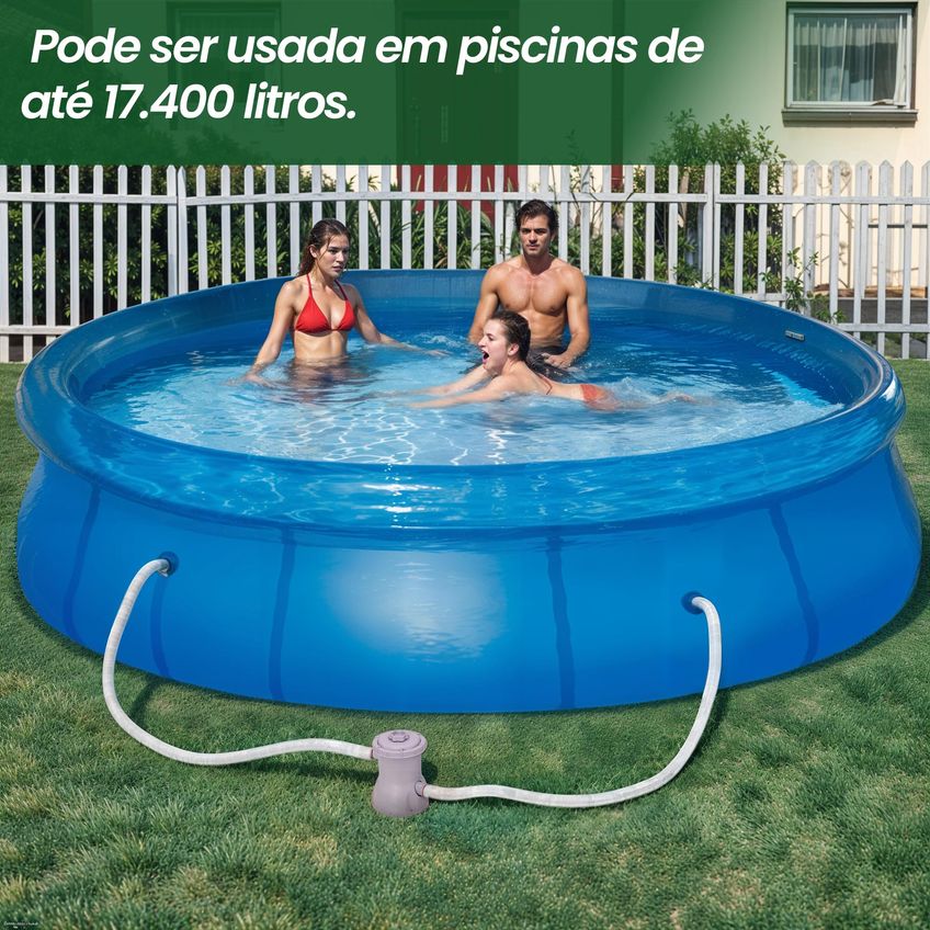 Bomba Piscina Filtro Bestway Bellife Intex Filtrante Tfp3028 3000l/h 220v - Trato - imagem 3