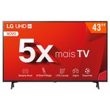 Smart Tv Led 43" Ultra Hd 4k Lg 43ut8000psa Thinq Ai Alexa 3 Hdmi 2 Usb Wi-fi Bluetooth