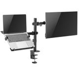 Suporte Duplo De Mesa Para Monitor 17 A 32 E Notebook Tm24c