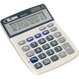 Calculadora De Mesa Elgin Mv4122 Visor 12 Dígitos Solar/bateria