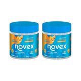 Gelatina Capilar Novex 500g Oleo De Argan Nutritiva - 2un