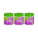 Gelatina Capilar Novex 500g Super Babosao - Kit Com 3un