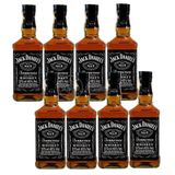 Kit 8 Whisky Jack Daniel&#39;s Old No.1 Original 375ml Uísque