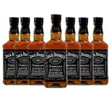 Kit 7 Whisky Jack Daniel\&#39;s Old No.1 Original 375ml Uísque