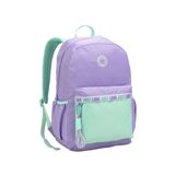 Mochila Escolar Juvenil Colegial Fundamental Médio Bolso Frontal Lateral Chaveiro Feminina Menina