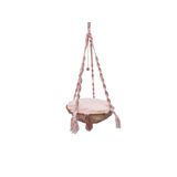 Cama Suspensa Para Gatos Luxuosa Rosa Caminha Almofada