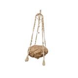 Cama Suspensa Para Gatos Luxuosa Bege Caminha Almofada