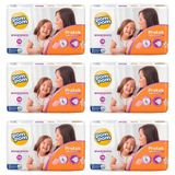 Fralda Descartável Pom Pom Protek Baby Jumbo Grandinhos Tamanho Xxg - 6 Pacotes Com 14 Fraldas - Total De 84 Tiras