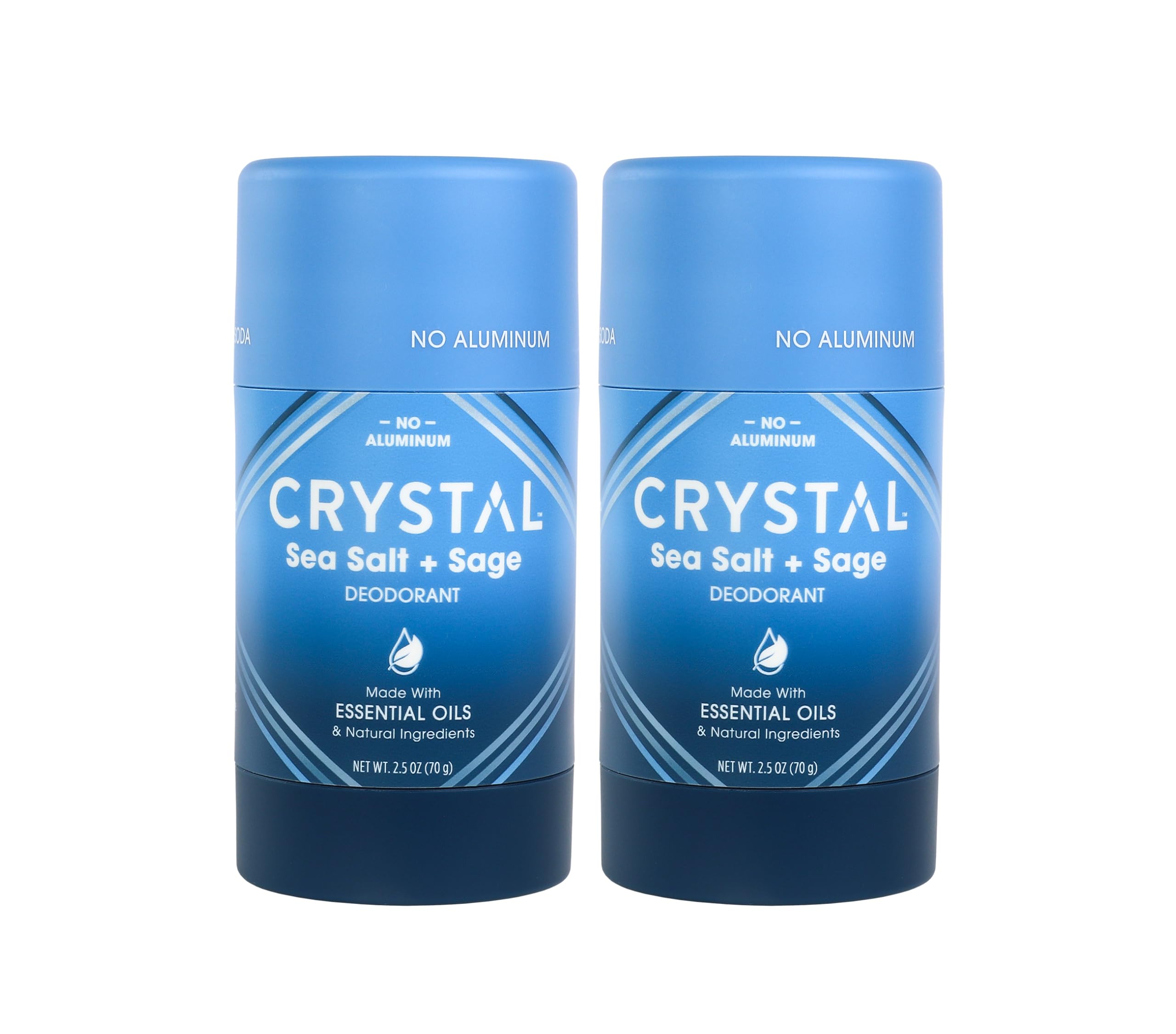 Desodorante Crystal Magnesium Solid Stick 75 Ml (pacote Com 2)