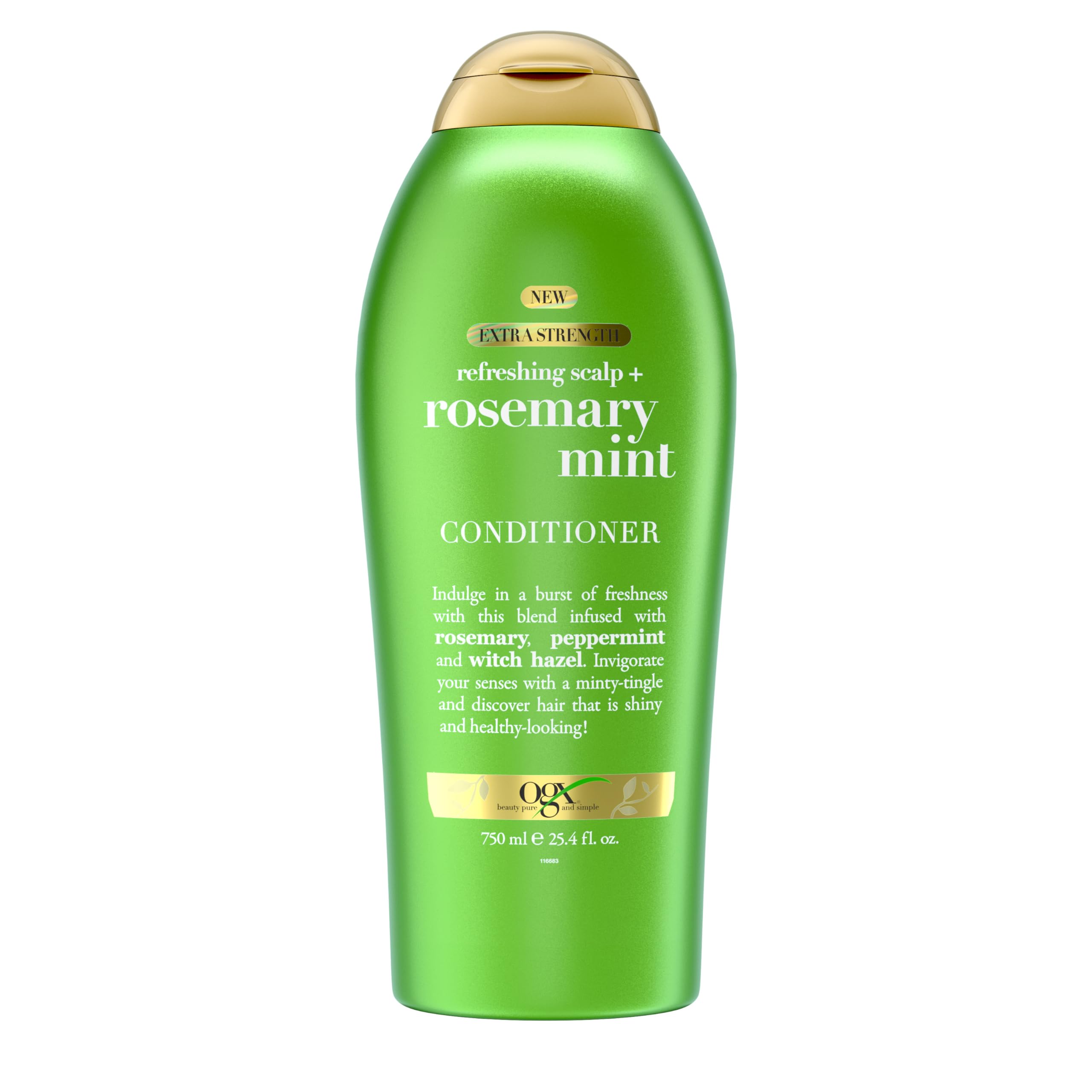 Condicionador Ogx Extra Strength Refreshing Scalp + Rosemary Mint 750 Ml