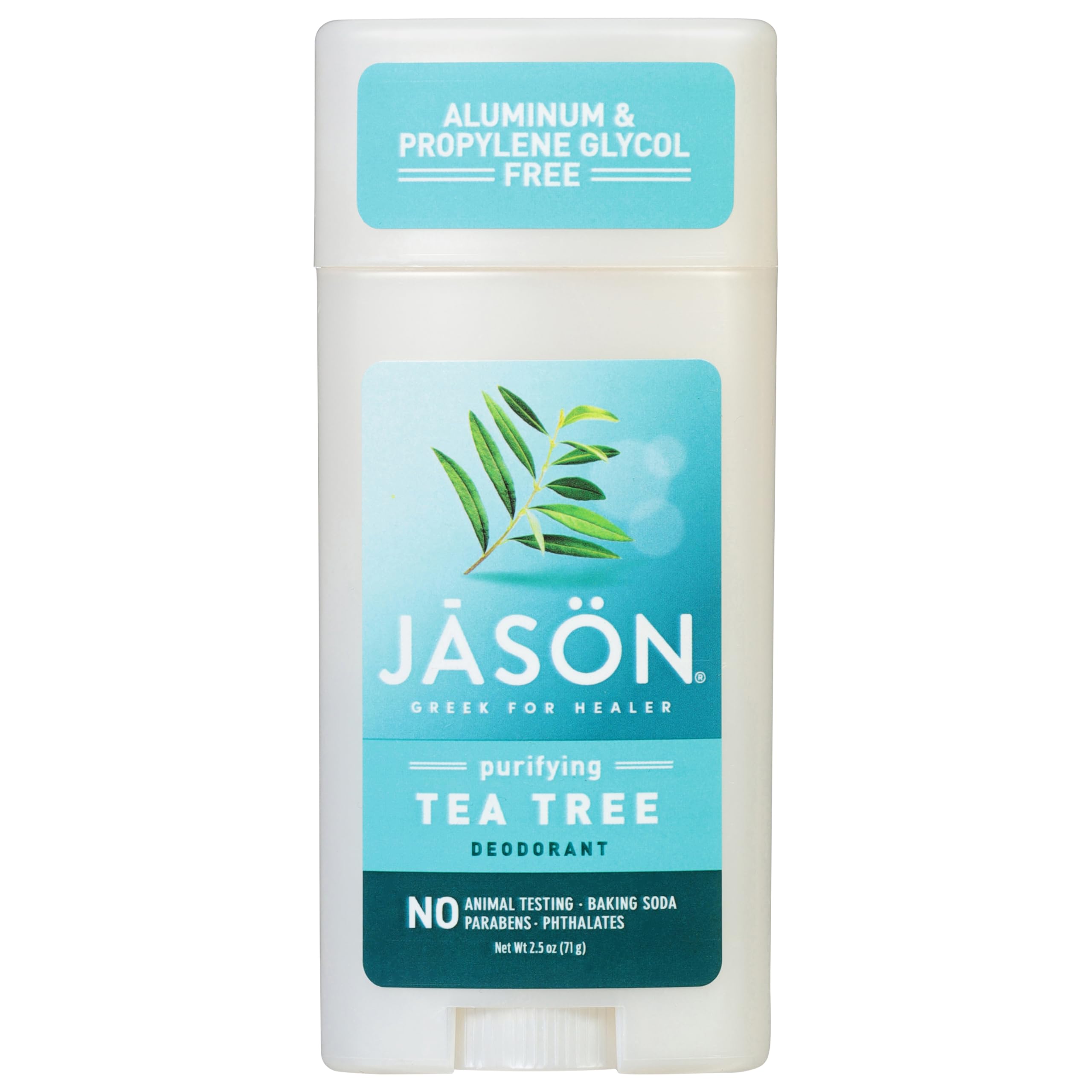 Desodorante Em Bastão Jason Purifying Tea Tree 75 Ml (pacote Com 3)