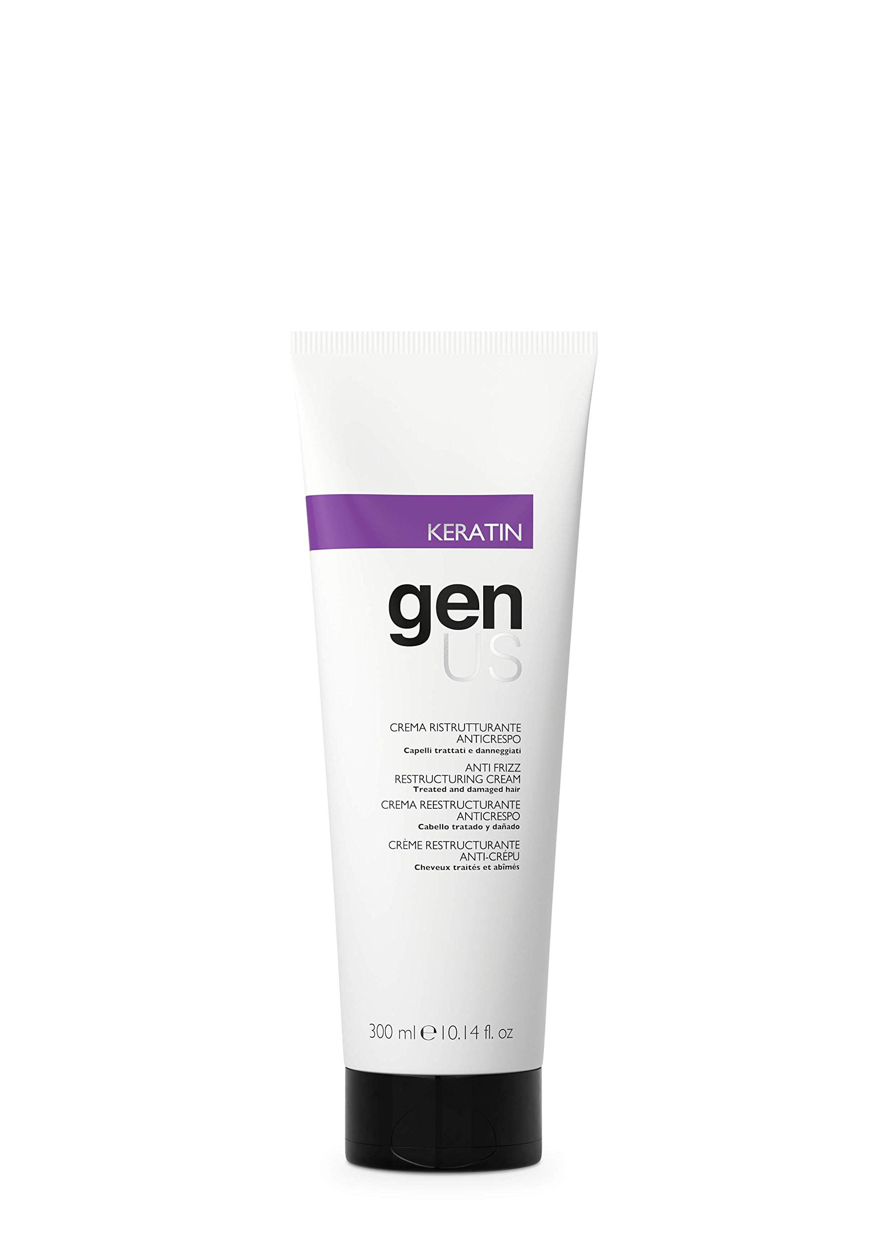 Creme Para Cabelo Genus Keratin Anti-frizz Com Ginseng 300ml