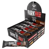 Barra De Proteína Darkness Dark Bar Creme De Avelã Com Chocolate 720g 8 Unidades