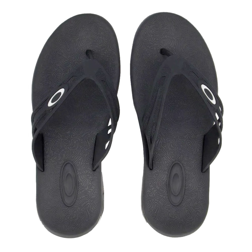 Chinelo Oakley Killer Point Ii Preto Branco