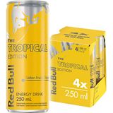 Energético Red Bull Energy Drink Tropical Edition 250ml X 4