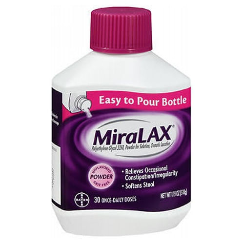 Laxante Osmótico Miralax Em Pó Sem Sabor 530ml
