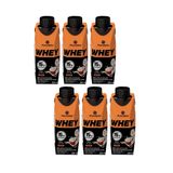 Kit 6 Piracanjuba Bebida Whey Zero Lactose Coco 250ml