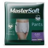 Roupa Íntima Mastersoft Pants Unissex Tamanho G/eg Com 16 Unidades Descartáveis