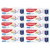 Kit 10 Creme Dental Colgate Total 12 Whitening 180g