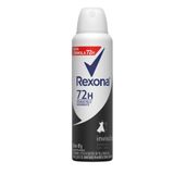 Desodorante Antitranspirante Aerosol Feminino Rexona Invisible 72 Horas 150ml