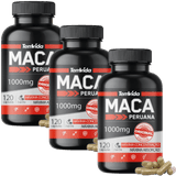 Kit 03 Mαcα Peruαnα Pura 1000mg 360 Cápsulαs Tem Vidα
