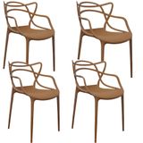 Kit Com 4 Cadeiras Para Cozinha Aviv Allegra Fratini
