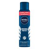 Desodorante Antitranspirante Aerosol Nivea Men Original Protect 200ml