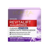 Revitalift Hialurônico L&#39;oréal Hidratante Preenchedor Noturno 49g