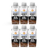 Kit 6 Bebida Láctea Piracanjuba Whey Zero Lactose Cacau 250ml