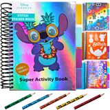 Livro De Adesivos Disney Stitch Para Crianças Com Mais De 1000 Adesivos E Muito Mais