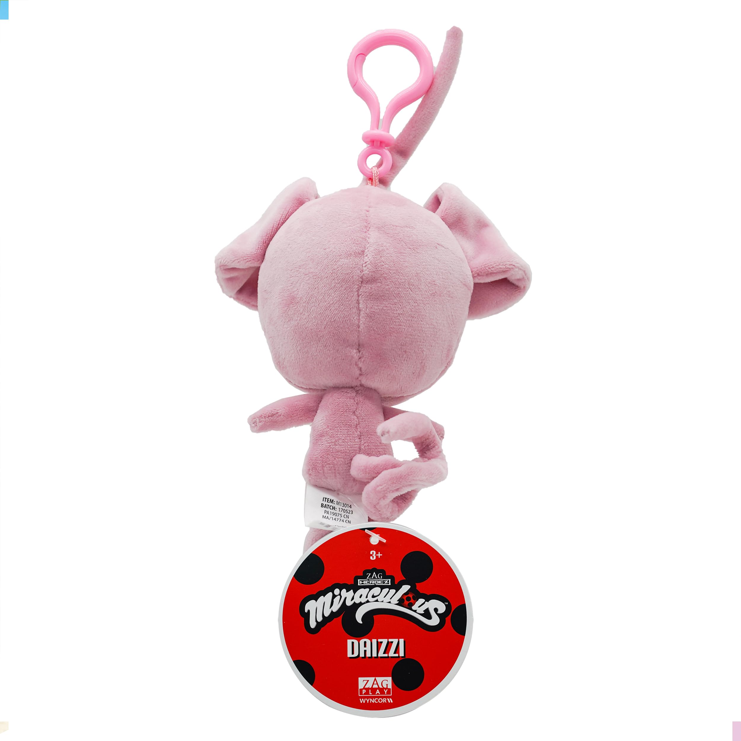 Brinquedo De Pelúcia Miraculous Ladybug Kwami Lifesize Daizzi Pig