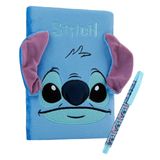 Conjunto De Papelaria Disney Stitch A5 Notebook E Caneta Para Meninas