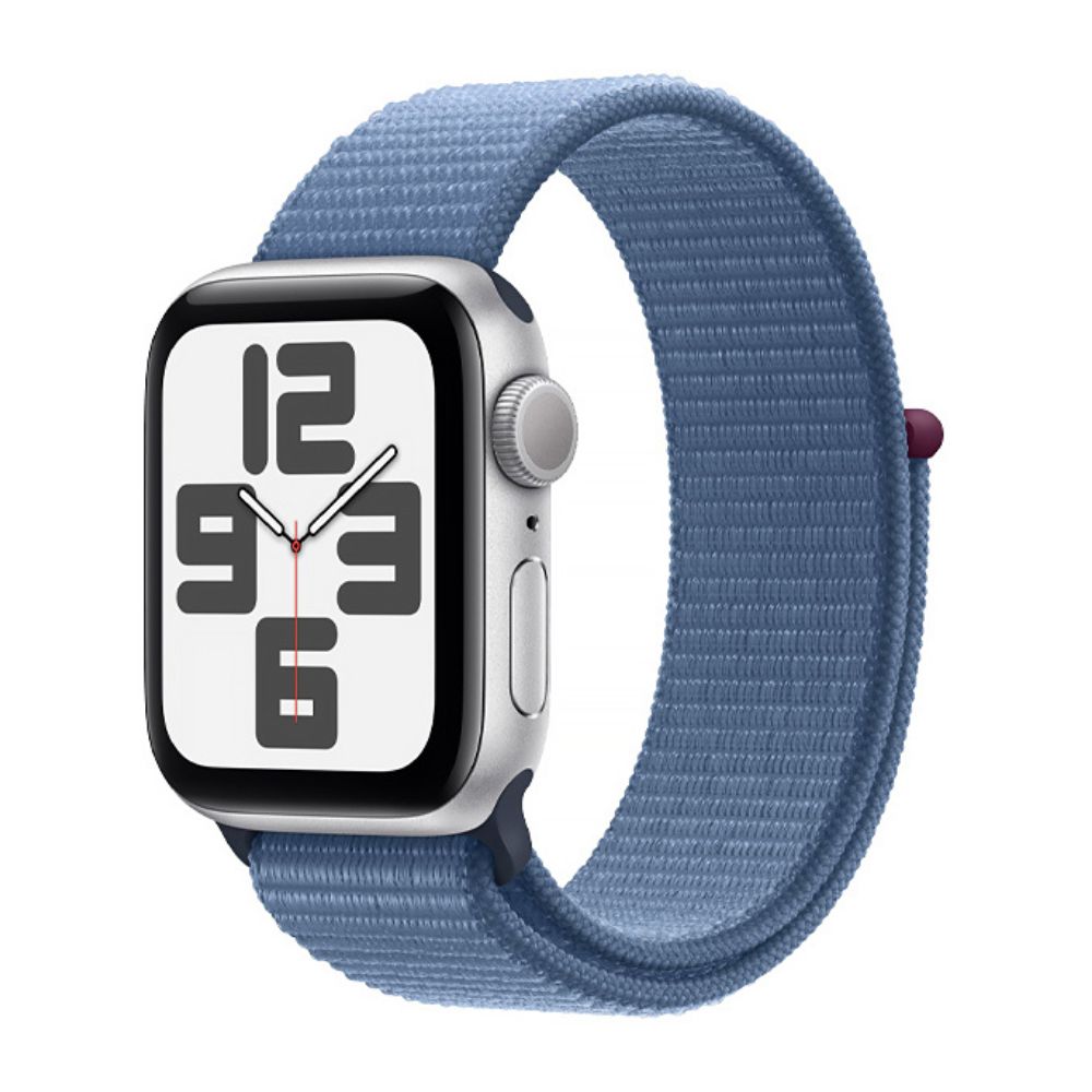 Apple Watch Se 2 40mm (2023) Gps - Silver Aluminum / Winter Blue Sport Loop