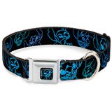 Coleira Para Animais De Estimação Com Fivela Disney Electric Stitch Poses