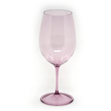 Taça Para Vinho Em Acrílico 650 Ml Lilás Ky715