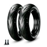 Kit Pneu Fazer 130/70-17+110/70-17 Ira Masked+2 Válvulas