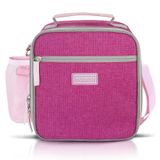 Bolsa Térmica Vibe Jacki Design Pink Cinza