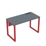 Plataforma Unica 1215x600 Pupb1215/60pe40tub Grafito/vermelho