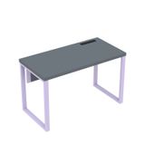 Plataforma Unica 1215x600 Pupb1215/60pe40tub Grafito/lilas