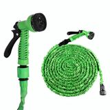 Mangueira Expansível 30m Com Pistola Jardim 6 Tipos De Jato