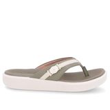 Chinelo Usaflex Em Couro Ref Al0102 Verde 038