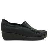 Mocassim Usaflex Anabela Ref 5743pl Preto 034