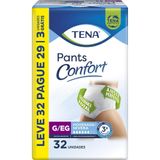 Roupa Íntima Descartável Tena Pants Confort G/eg 32 Unidades