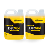 Kit 2 Shampoo Automotivo Det Mol Limpeza Pesada Sandet 5l