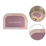 Tapete Rosa Bathroom Antiderrapante Banheiro Box Seca Fácil